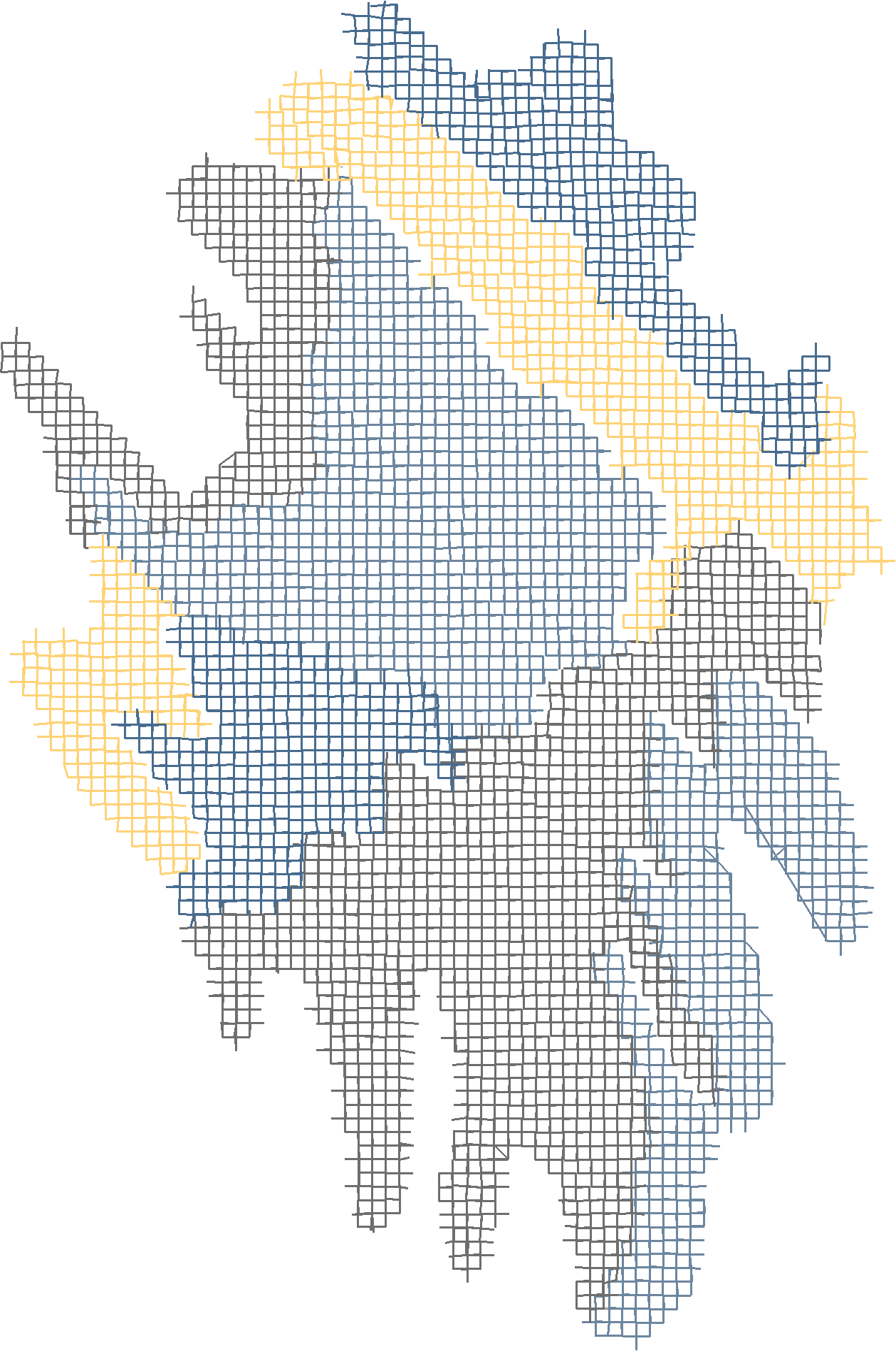 Abstract Textured Motif