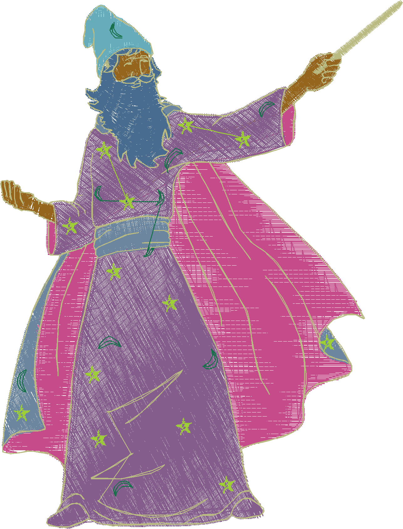 Ancient Lady Dancing
