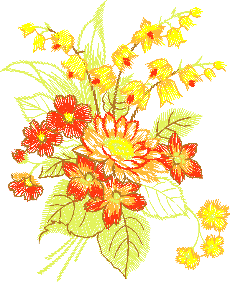 Autumn Wildflower Bouquet