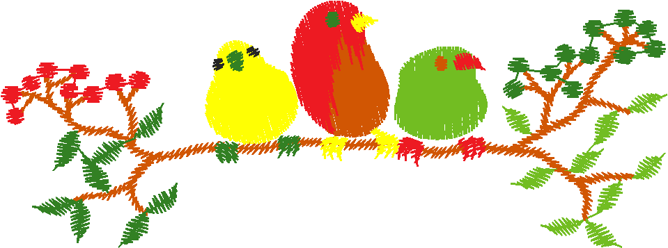 Birds on Branch