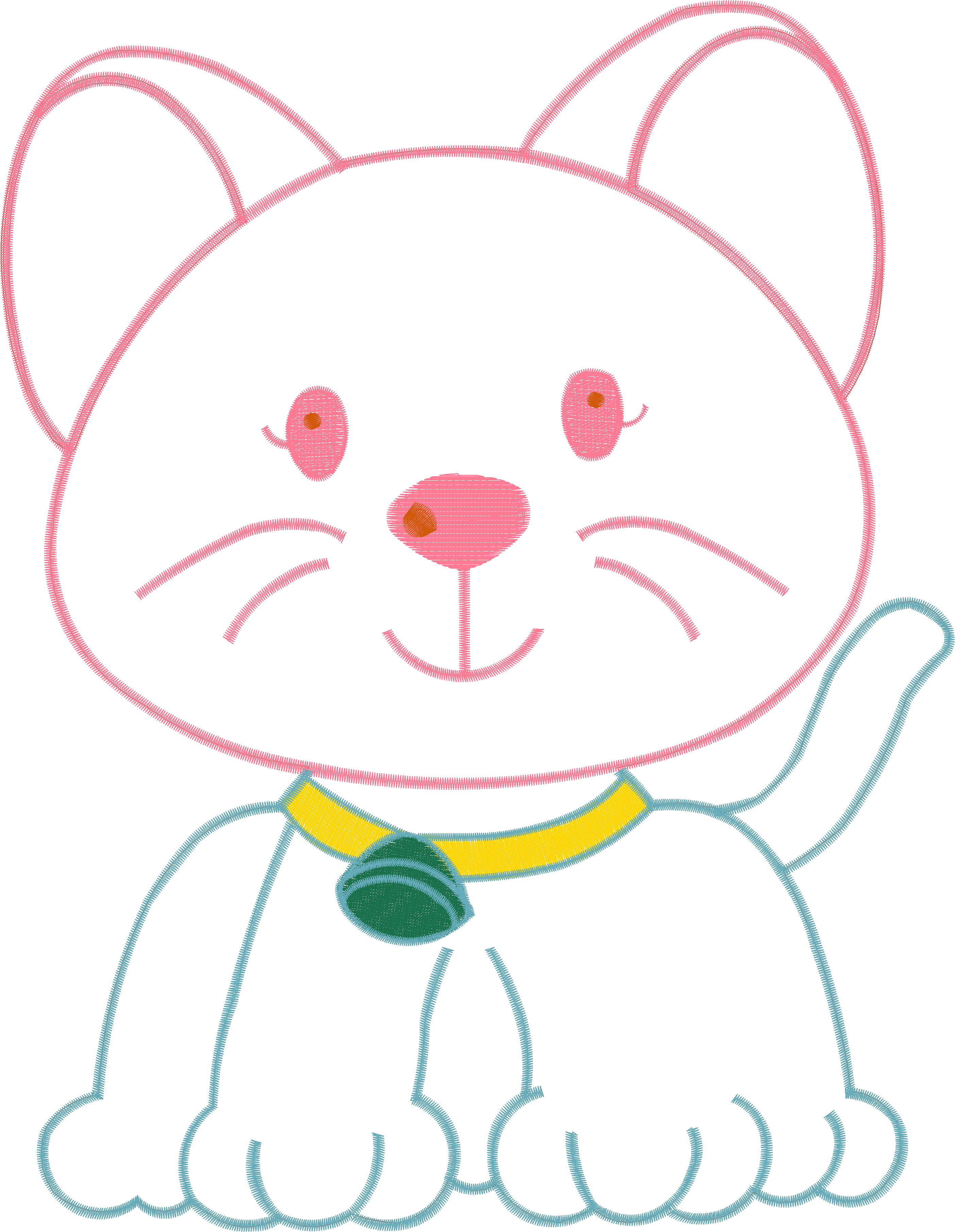 Black Cat with Bell