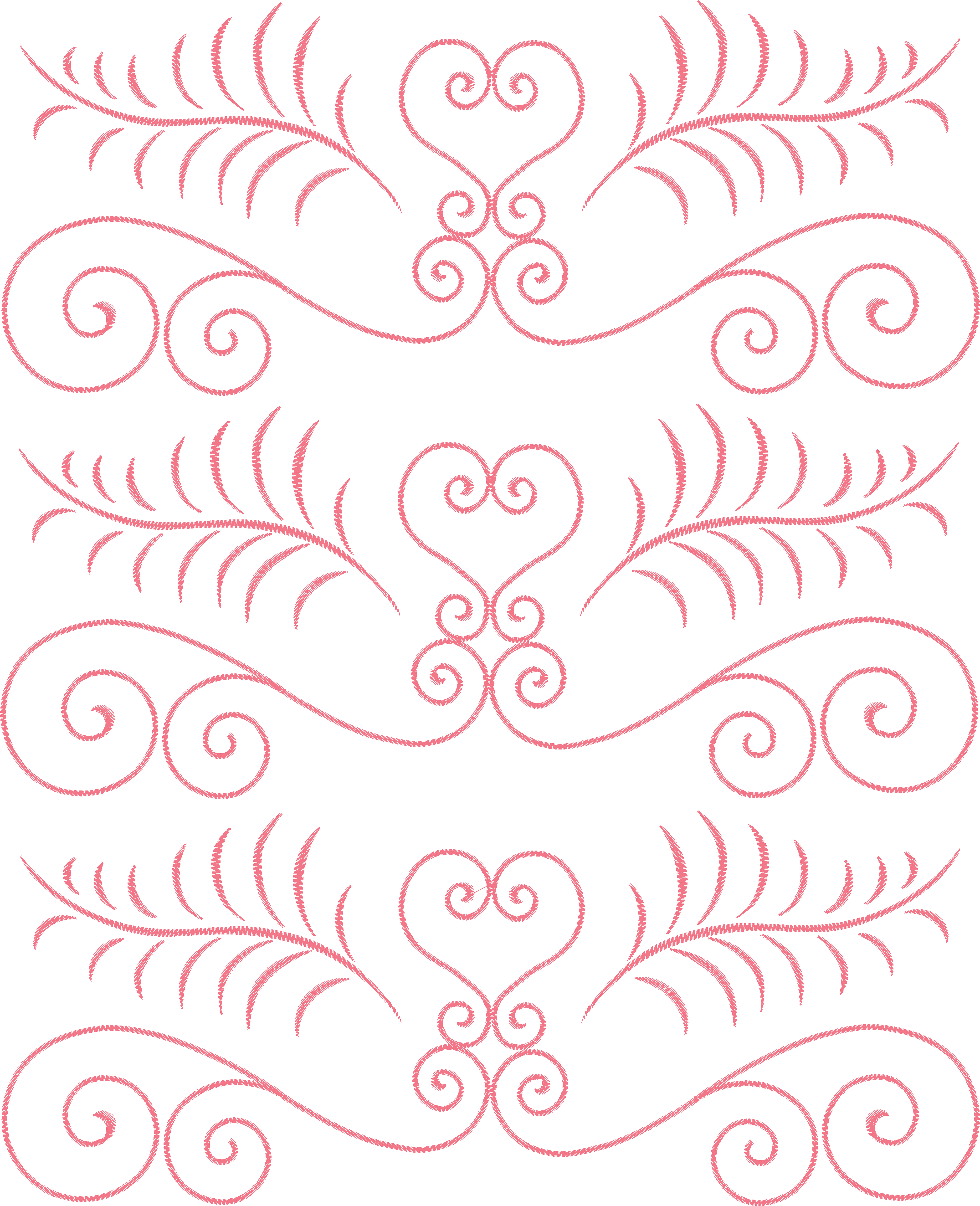 Blue Scroll Field