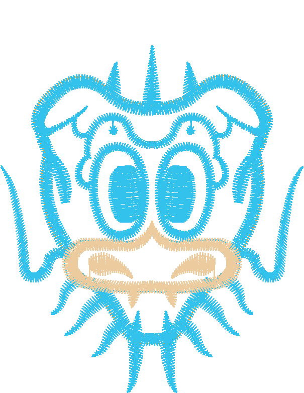 Cartoon Ghost Face