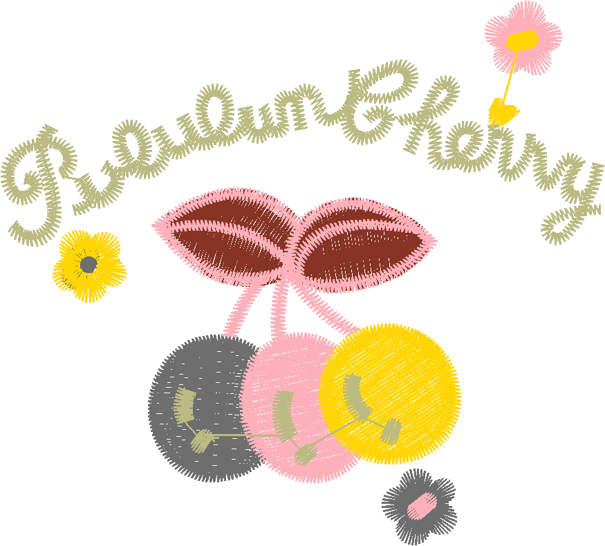 Cherry Script Motif
