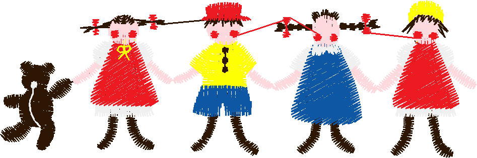 Children Holding Hands