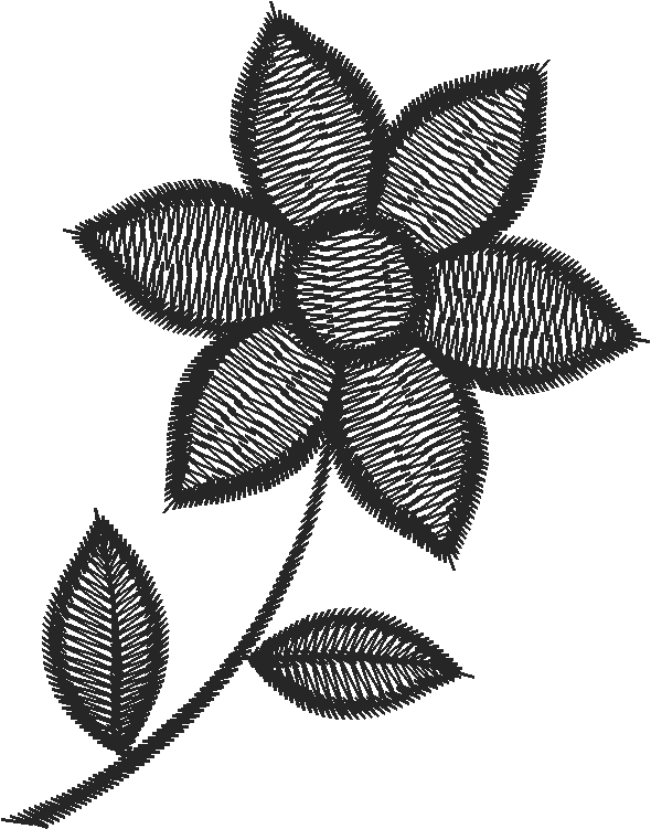 Daisy Blossom Lace Applique