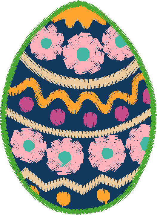 Decorated Easter Egg
