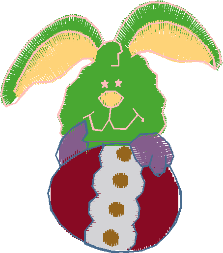 Easter Bunny with Egg