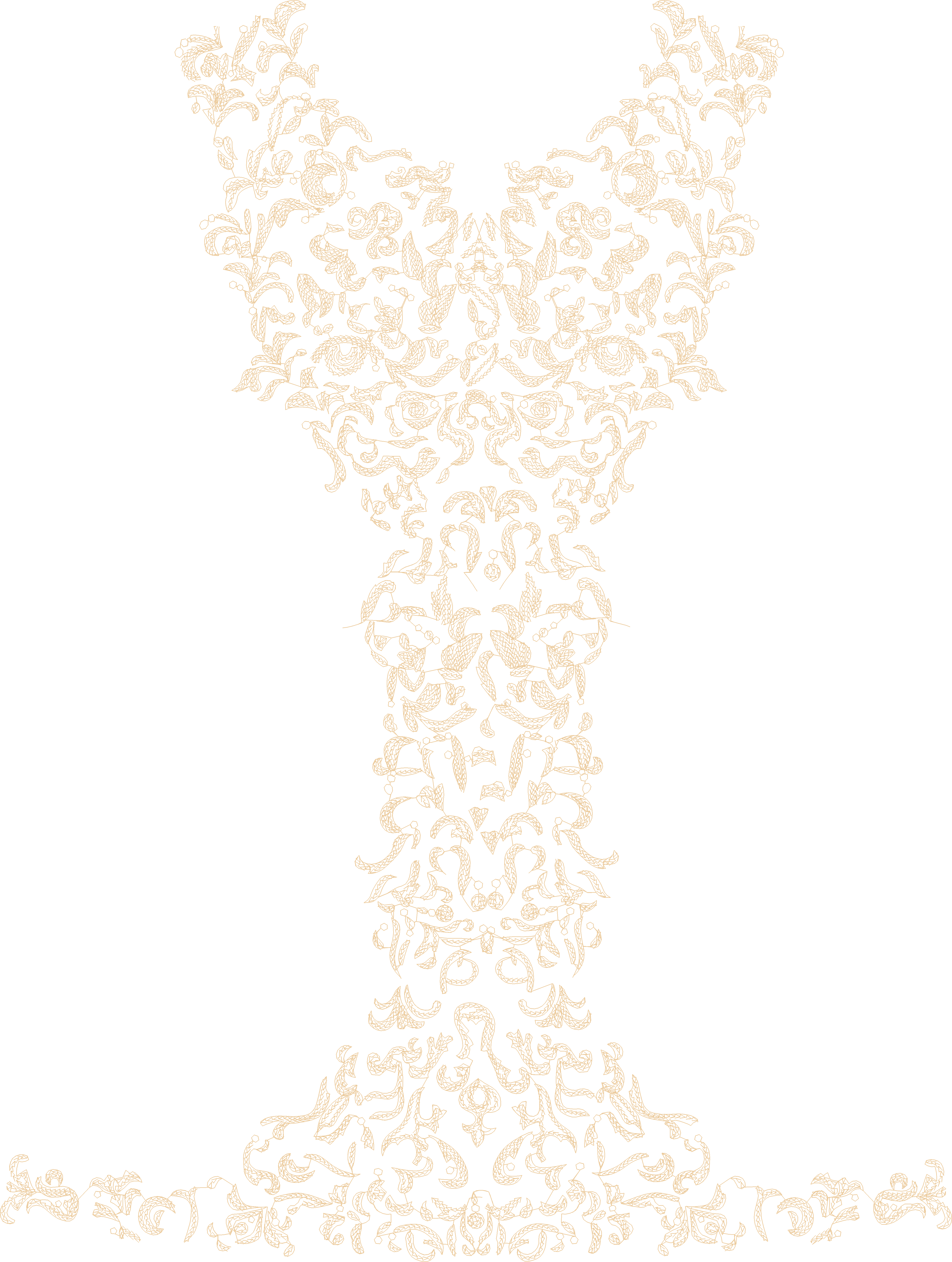 Filigree Bodice Panel