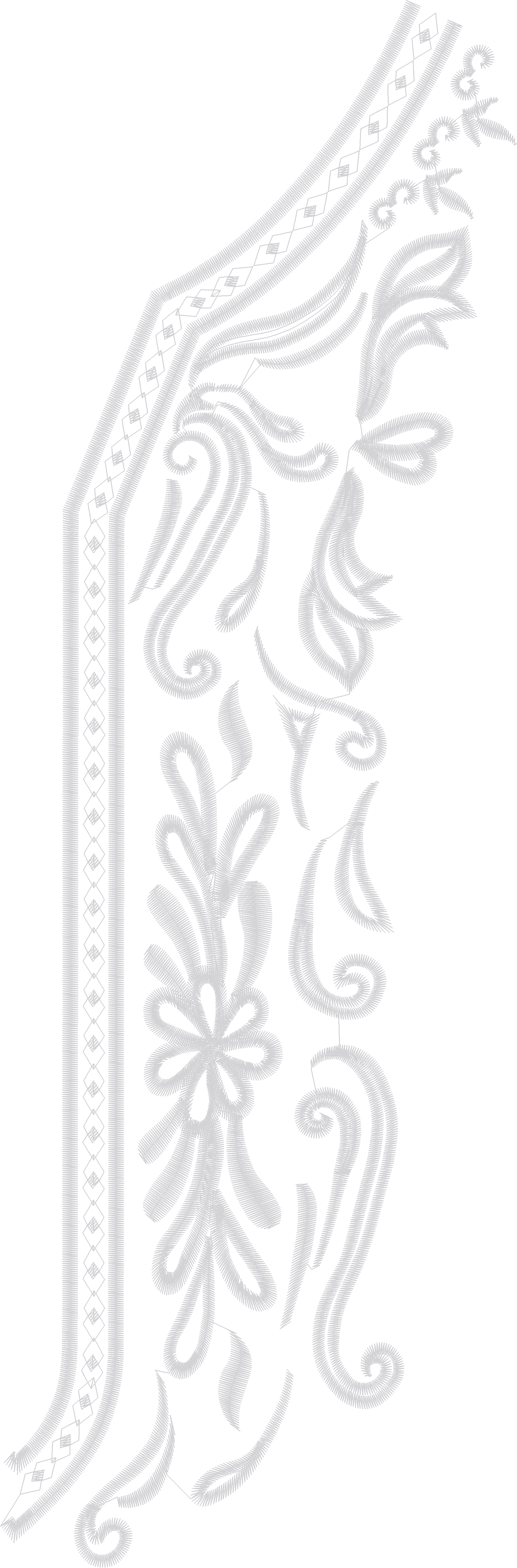 Filigree Vertical Panel