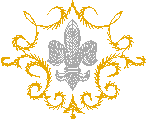 Fleur-de-lis Flourish