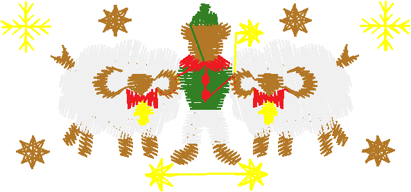 Folk Border with Sheep