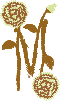 Letter E Curly Monogram