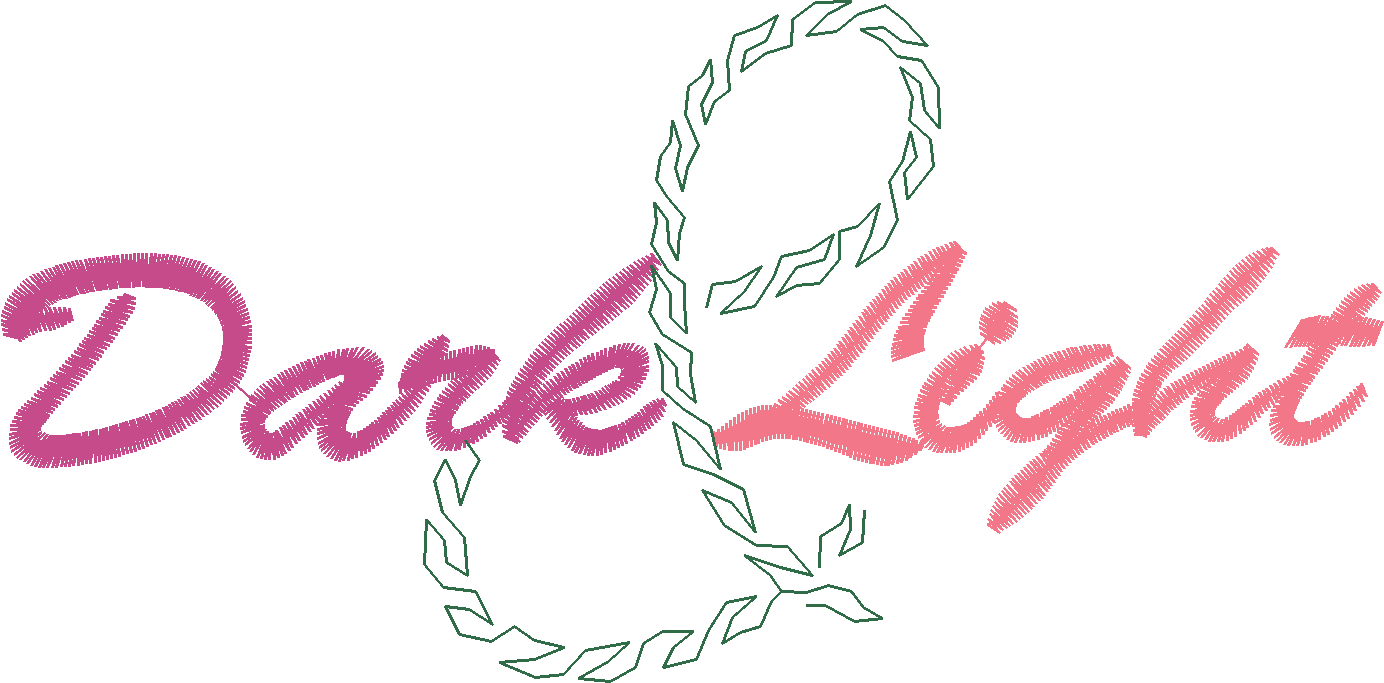 Letter E Outline Monogram