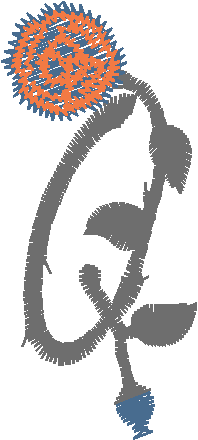 Letter E Script Monogram