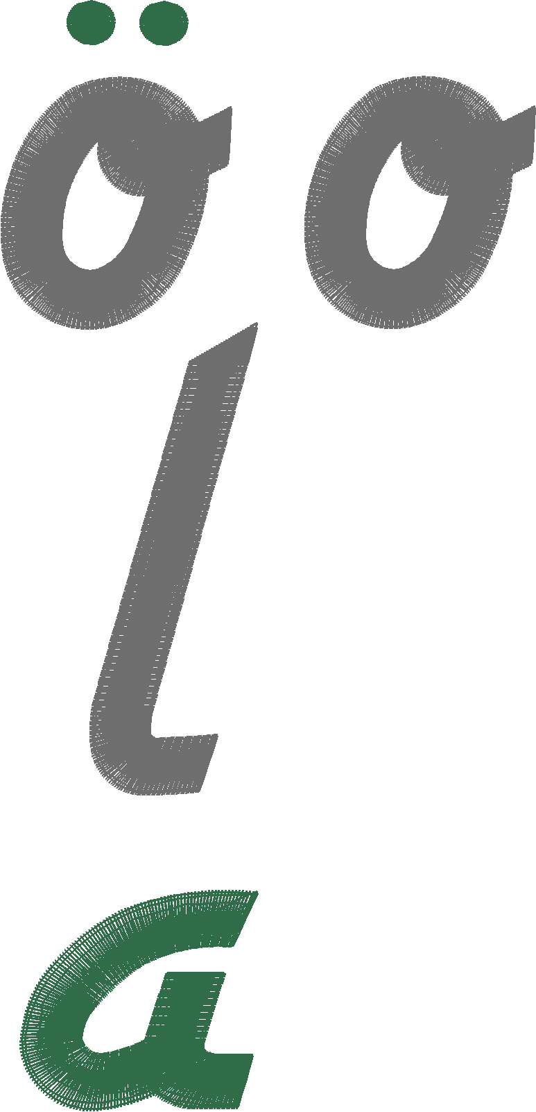 Letter Set Monogram