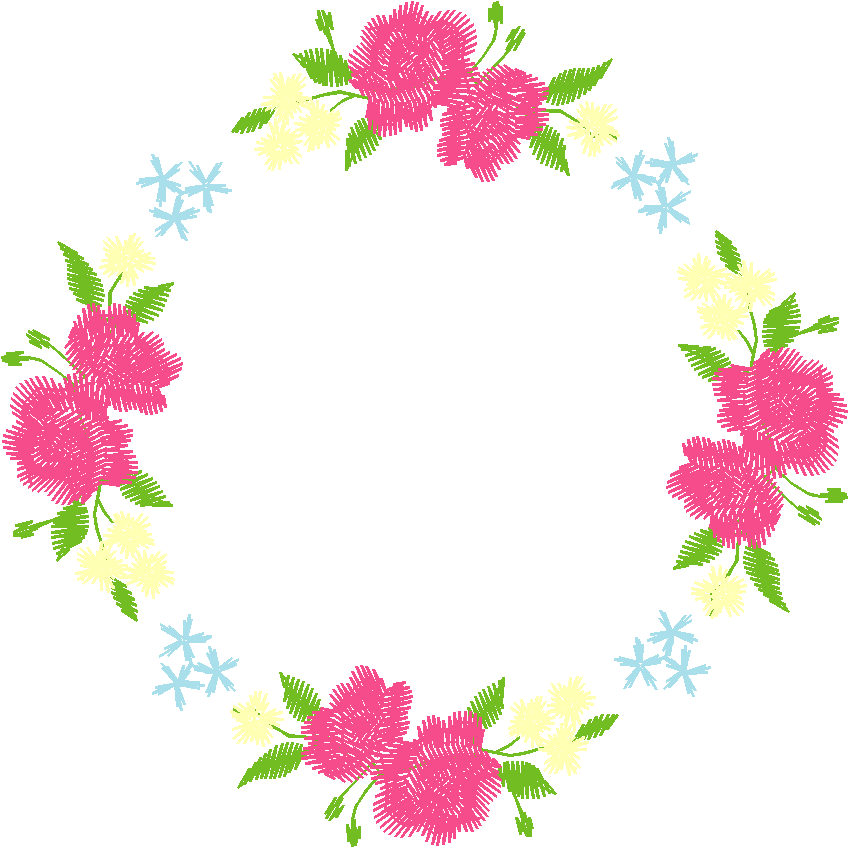 Lime Heart Garland