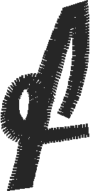 Lowercase Letter f – Font Style 19