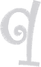Lowercase Letter q – Font Style 17