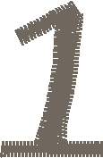 Number 1 – Font Style 23