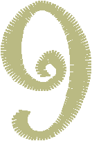 Number 9 – Font Style 17