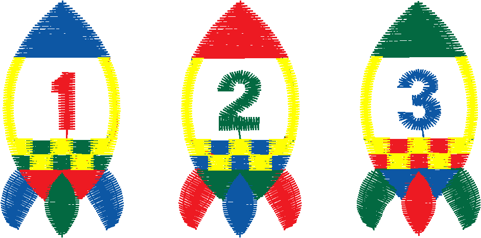 Numbered Rockets