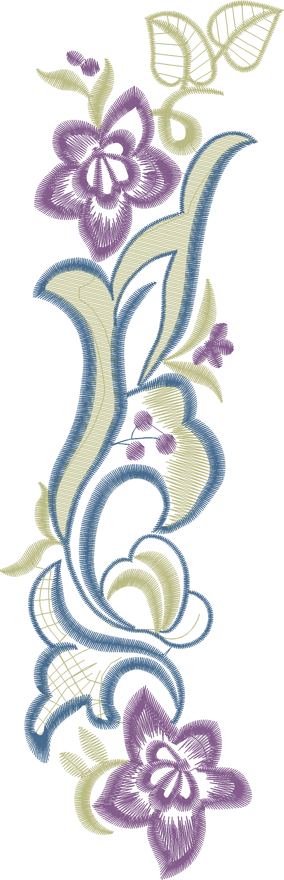 Ornate Scroll Column