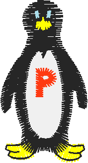 Penguin with Letter