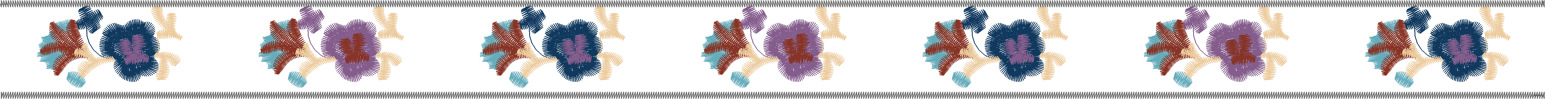 Petite Flower Border