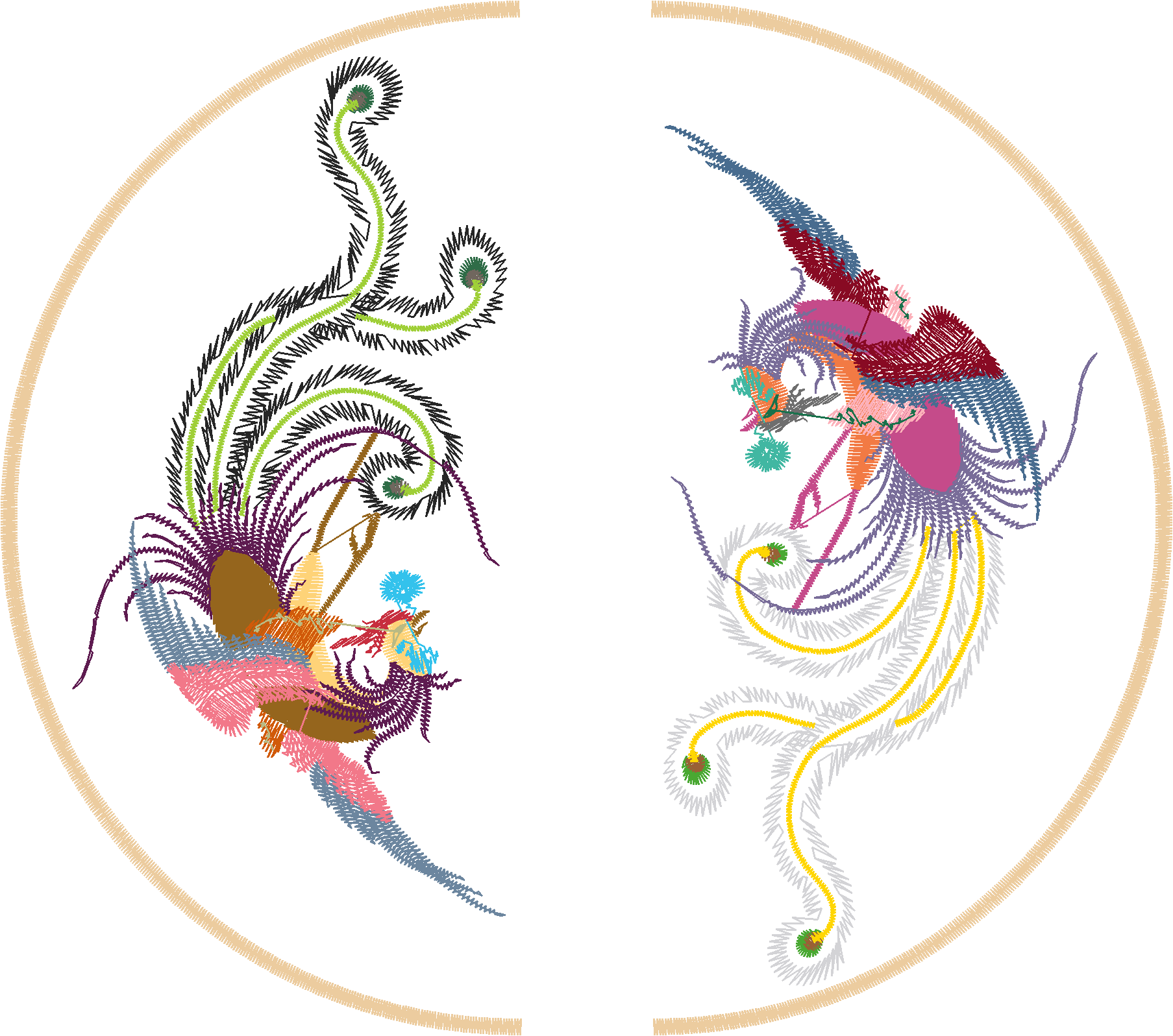 Phoenix Ring Motif