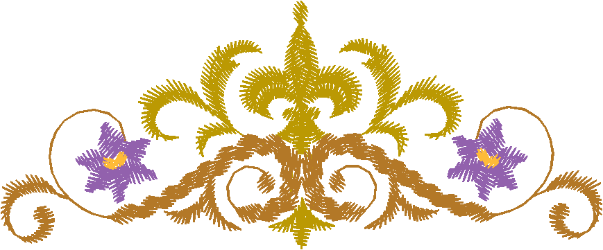 Pink Floral Garland