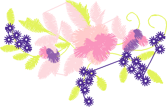 Pink Purple Peony Arrangement