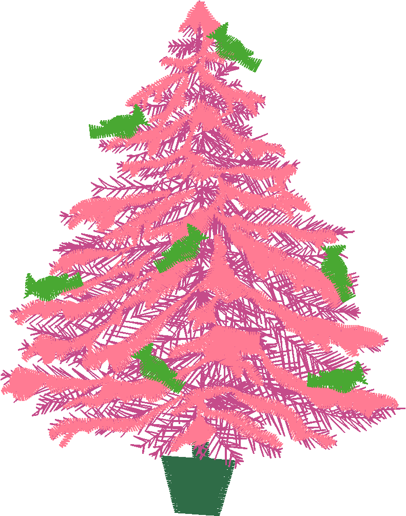 Potted Yellow-Green Evergreen