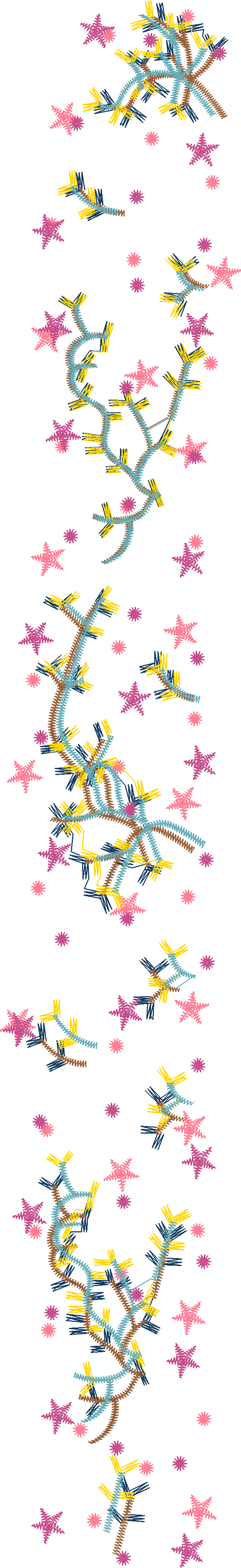 Slim Speckled Border Strip