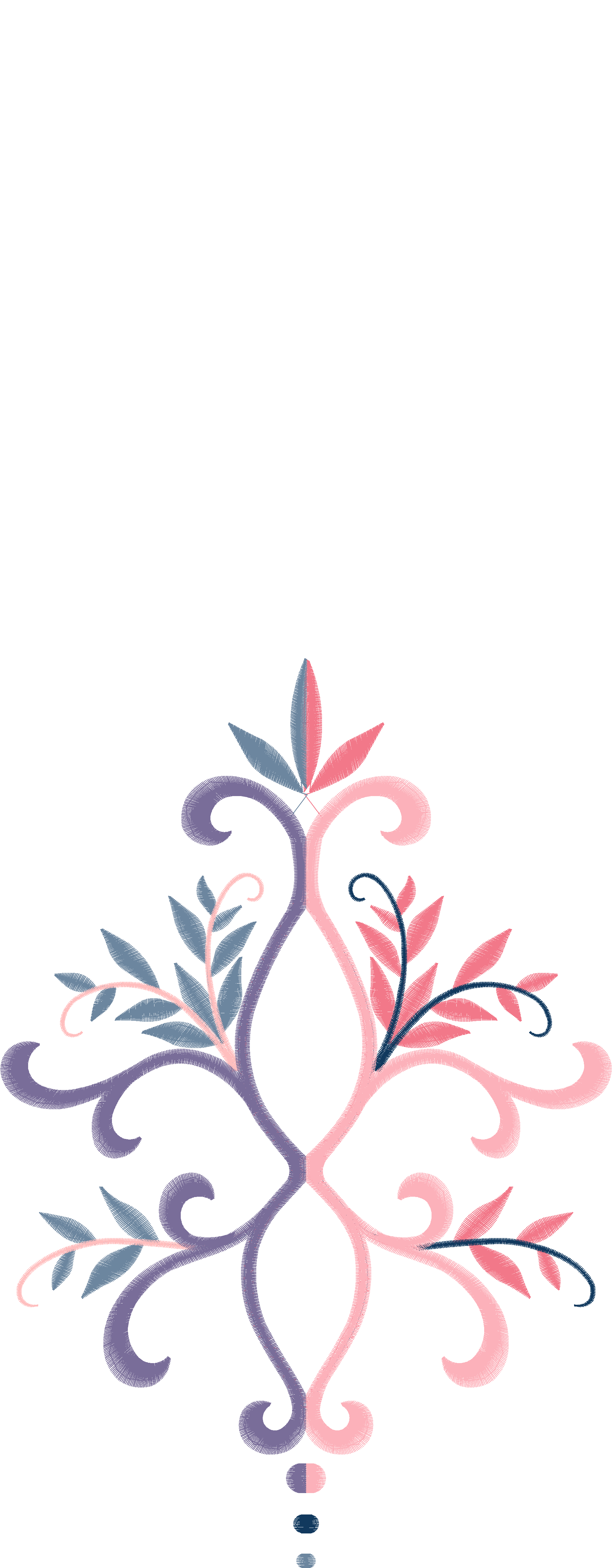 Snowflake Floral Symmetric