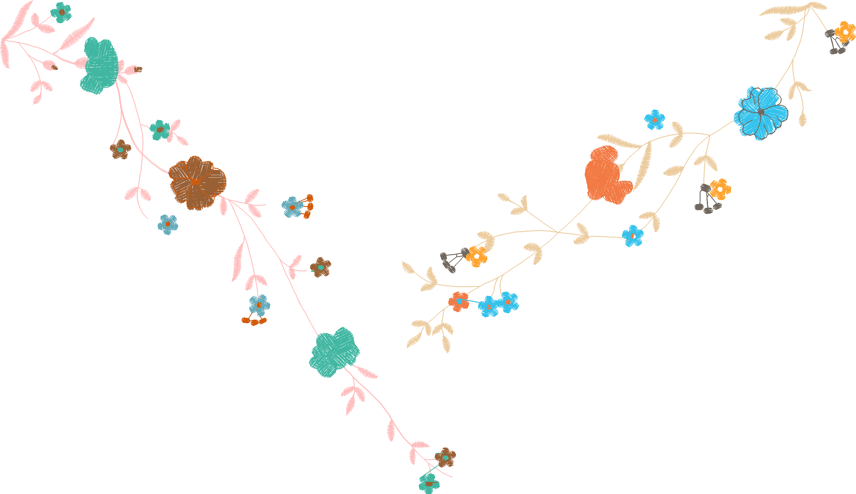 Swirling Bud Trail
