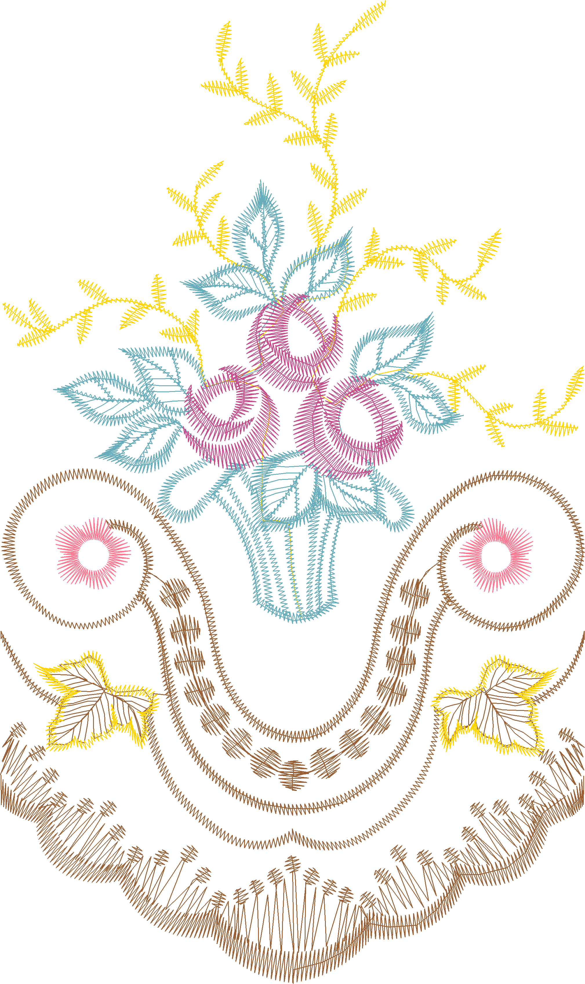 Symmetric Ornamental Flourish
