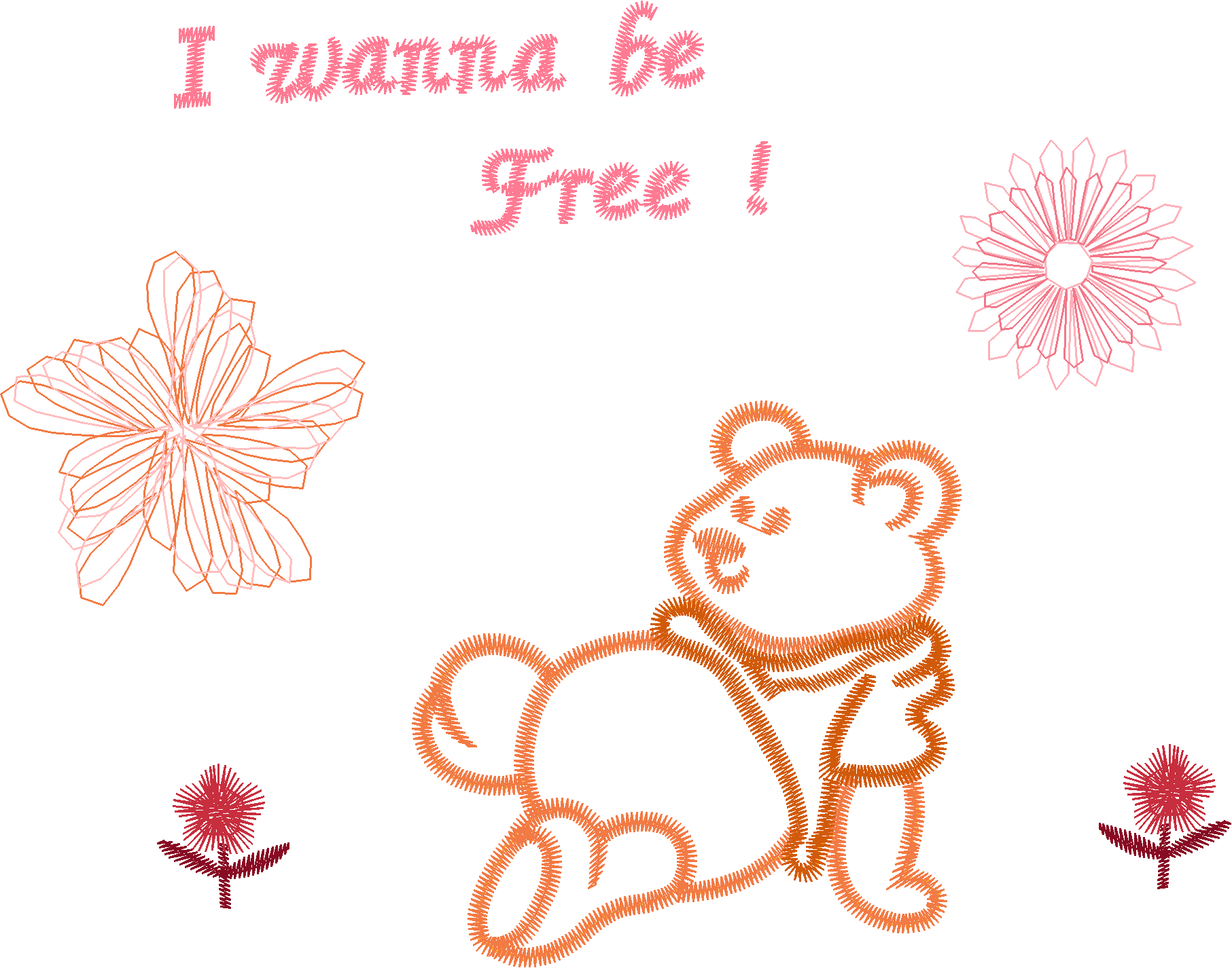 Teddy Bear with Text