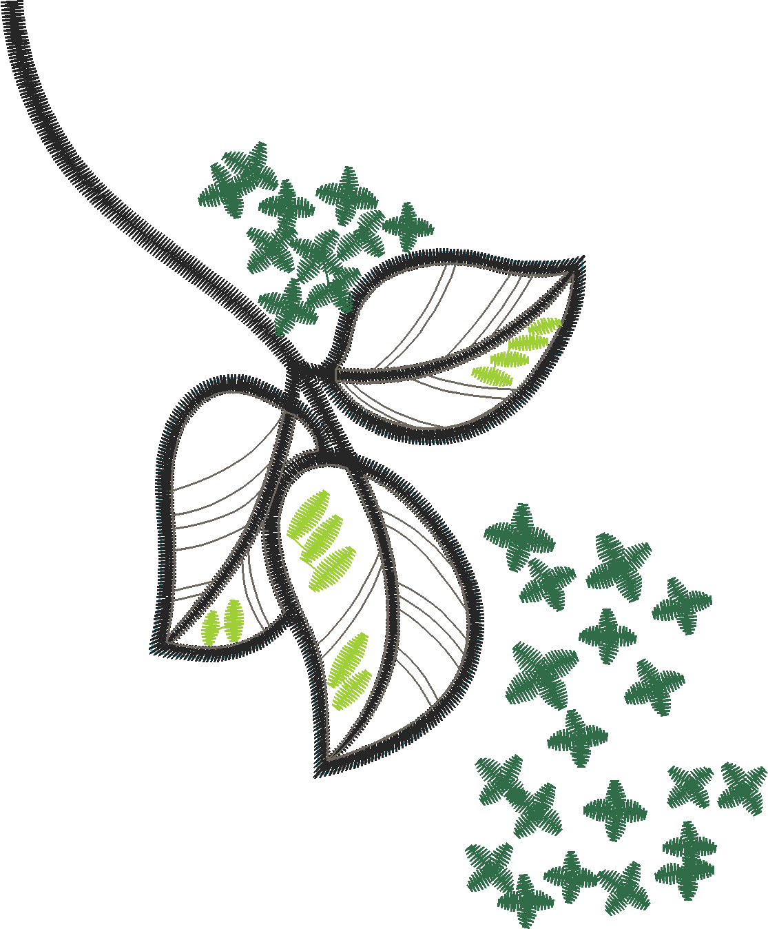 Trailing Leaf Sprig