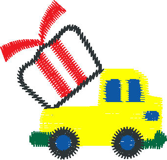 Truck with Gift