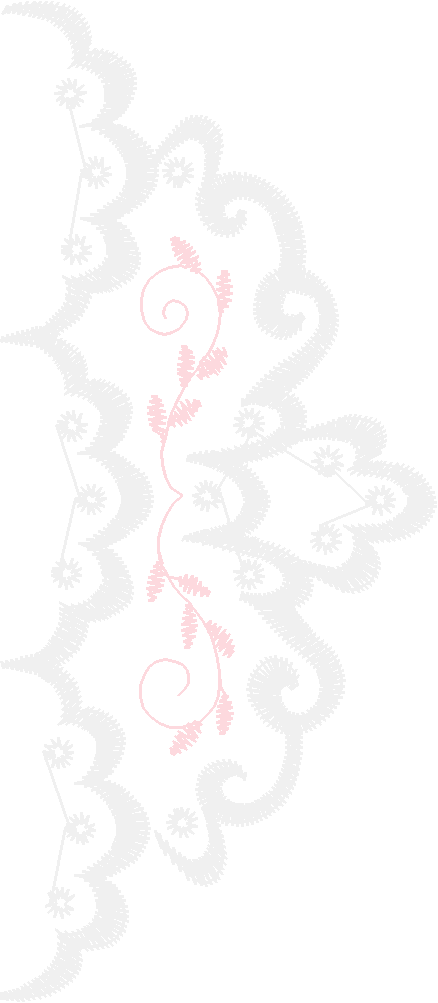 White Ornamental Cross Lace