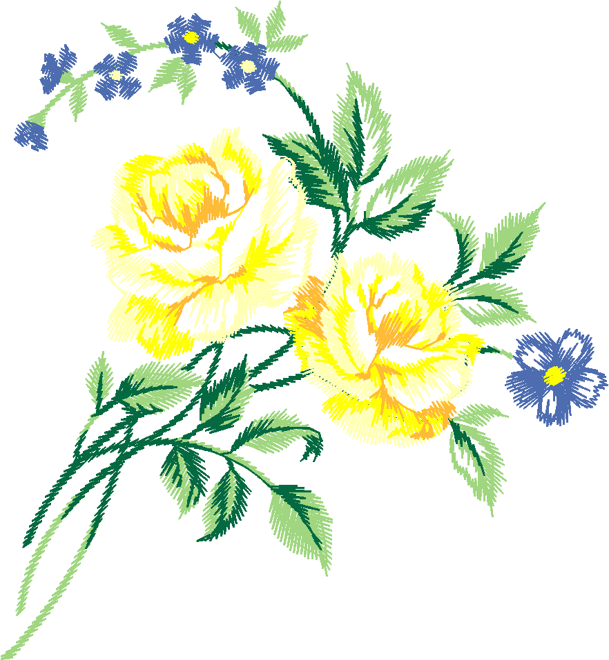 Yellow Pansy Bouquet