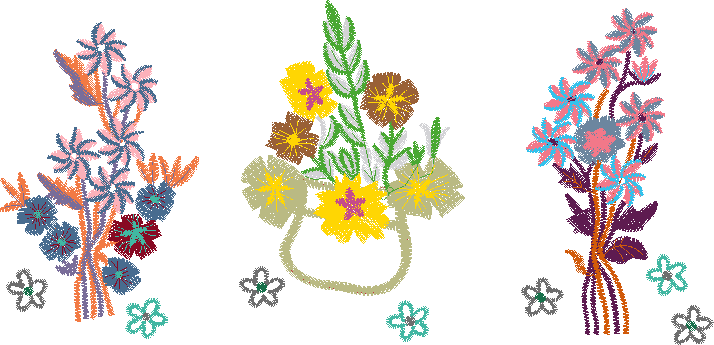 Yellow Star Bow Garland